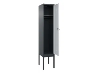 locker,HxBxD 2120x400x500mm,1vak,vak B 400mm,draaigrendel - 1