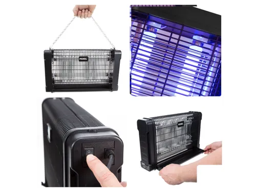 Insectenverdelger 360° - Binnen Gebruik - 2x10W