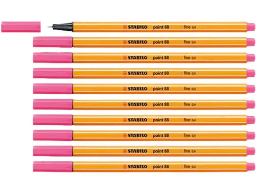 Fineliner STABILO point 88/17 fijn heliotrope