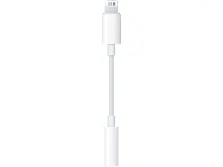 Lightning 3,5mm Jack plug adapter MMX62ZM/A wit - 1