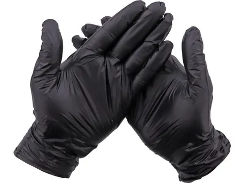 Gloovy Eco Duurzame Hygiëne Handschoen Zwart Maat S 20x100 stuks