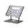 Draaibare Laptopstandaard Zilver tot 5kg Laptops