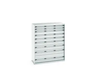 ladekast,HxBxD 1600x1300x650mm,9lade(n),lade voor normale belastingen - 8