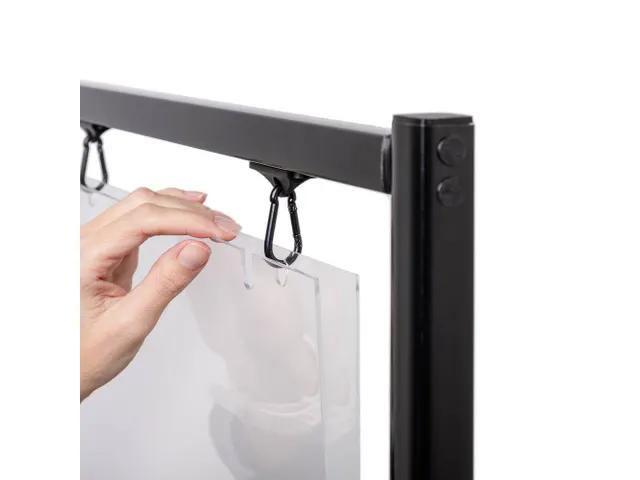 Poster Display Decor Sway Dubbelzijdig A1 Zwart