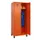 locker,HxBxD 1950x800x500mm,2vak,vak B 400mm,cil.-slot,voeten