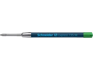Balpenvulling Schneider Express 735 M op blister groen - 2
