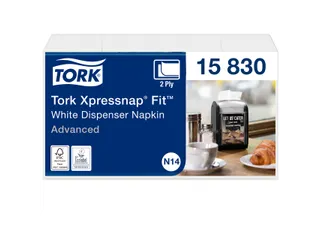 Tork 15830 N14 Xpressnap Fit Dispenserservet Advanced wit 2-laags - 3