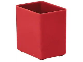 Inzetbak HxLxB 54x53x40mm Polystyreen Rood 50 stuks - 1