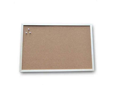 Prikbord kurk houten omlijsting 40x60cm incl. 5 pushpins