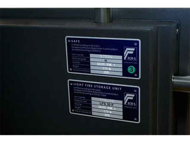 Coffre-fort Salvus Rome 3 Serrure électronique