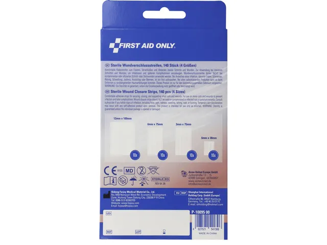 Wondsluitstrips First Aid Only doos à 140 stuks