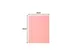 100 dossiermappen FOREVER 250 100%gerecycleerd 24x32cm Roze