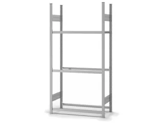 Bandenstelling Basisveld 2000x1000x435mm Vaklast 150kg 3etages - 2