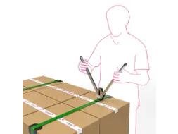 Hand strappingapparaat voor handmatig gebruik zegeltang