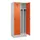 locker voor scheiding van kleding,HxBxD 1950x800x500mm,2vak