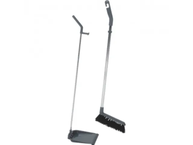 Pelle et balai à poussière ErgoClean 559018 long manche 900mm