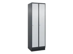 locker voor scheiding van kleding,HxBxD 1950x600x500mm,2vak
