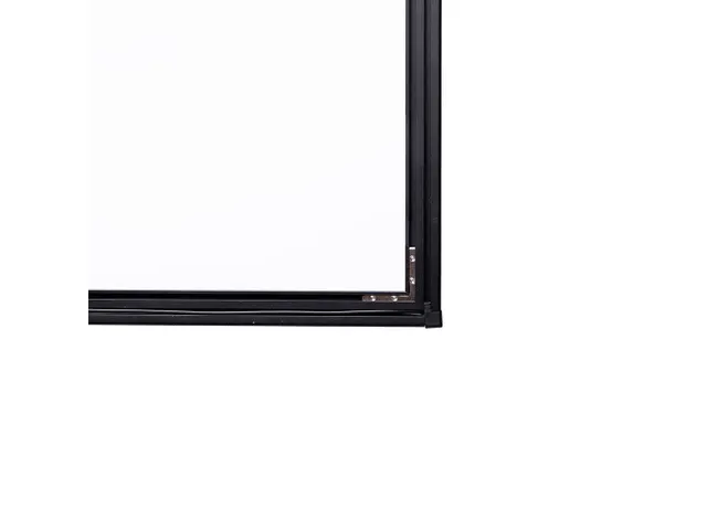 Verlichte Infostandaard LED Slide In A1 Zwart