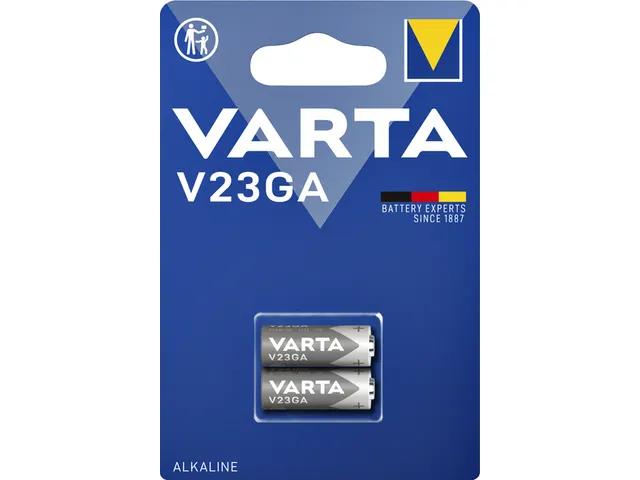Batterij Varta V23GA alkaline blister à 2 stuks