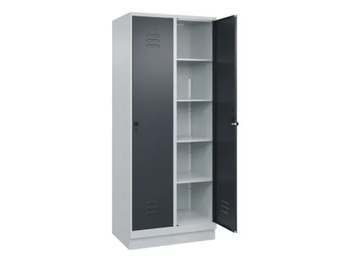wasgoedverdeelkast,HxBxD 1950x800x500mm,vak B 400mm,draaigrendel