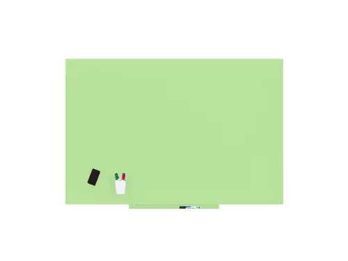 Whiteboard Rocada Skincolour 100x150cm groen gelakt