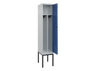 locker voor scheiding van kleding,HxBxD 2120x400x500mm,1vak - 2