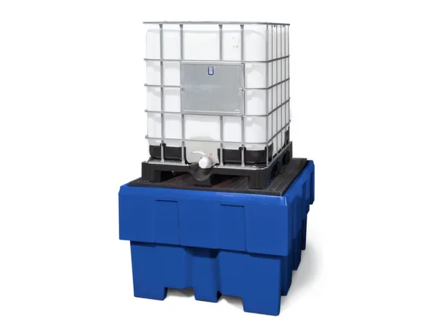 opvangbak,v. 1xIBC,opvangvol. 1000l,HxBxD 895x1280x1660mm