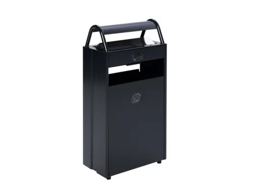 Combi-Asbak 8/60 liter Antraciet 960x480x250 Overkapping Verzinkt