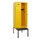 locker met bank,HxBxD 1950x600x815mm,2vak,vak B 300mm,cilinderslot