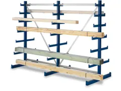 Draagarmstelling Dubbelzijdig 2000x2700x1090mm 7versch. Lange Armen