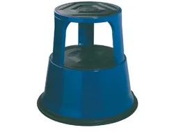 Opstapkruk Desq 420mm metaal blauw