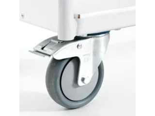 Dossierwagen 150kg 3 Etages H 1070mm 800x490mm Ral7035 - 16