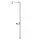 Plens-/Oogdouche,2Sproeikoppen Vast,75L/Min,Aansluiting 1 1/4 Inch Bin
