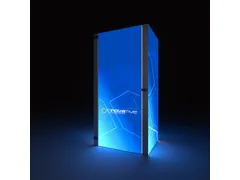 Brightbox Pro Flex Opbergruimteset 100x250 cm LED-verlichte beurswand