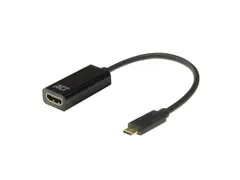 Adapter ACT USB-C naar HDMI 4K 60Hz 0.15 meter