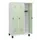 schoollocker,HxBxD 1630x900x500mm,3vak,vak B 300mm,draaigrendel,voeten