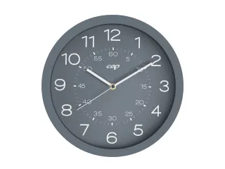 Wandklok CEP Mineral 30cm stil en magnetische grijs - 1