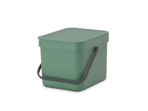 Afvalemmer Sort & Go 6 Liter Groen