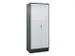 locker voor scheiding van kleding,HxBxD 1950x800x500mm,2vak