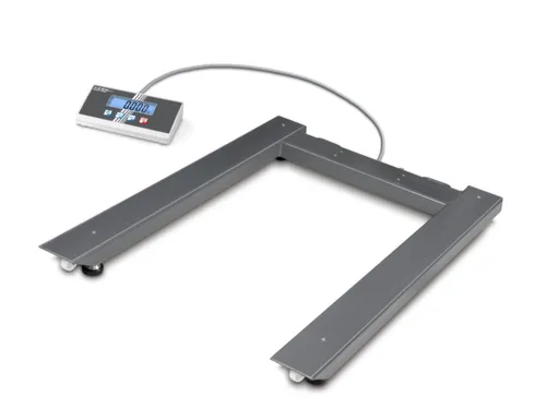 palletweegschaal,platform BxD 840x1190mm,staal,weegbereik 0-1500kg