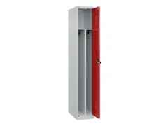 locker voor scheiding van kleding,HxBxD 1850x300x500mm,1vak