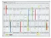 jaarplanner HxB 90x120cm magnetisch bord wit m. raster