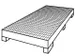 Bac de rétention modulable 4x200l vol. de rétention 222l HxlxP 250x2
