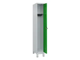locker,HxBxD 1950x300x500mm,1vak,vak B 300mm,draaigrendel,voeten - 2