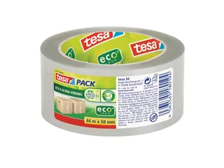 Verpakkingstape Tesapack 58297 Eco transparant Ultra strong 50mmx66m - 1