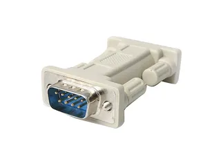 DB9 RS232 Serial Null Modem Adapter - 1