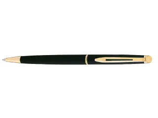Balpen Waterman Hémisphère Matt Black GT Medium Blauwe inkt - 1