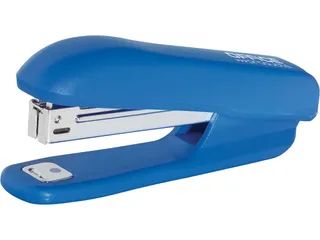 Nietmachine kunststof voor nietjes nr.10 tot 16 vel 50mm blauw - 2