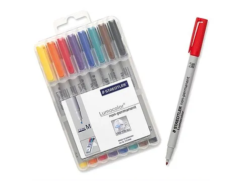 Ohp Marker Lumocolor Non-permanent M Doos à 8 Stuks
