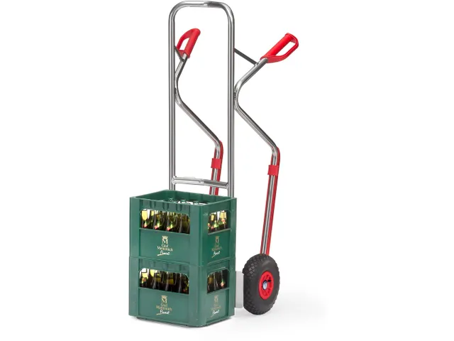 Aluminium Steekwagen A1330l 200kg Luchtbanden